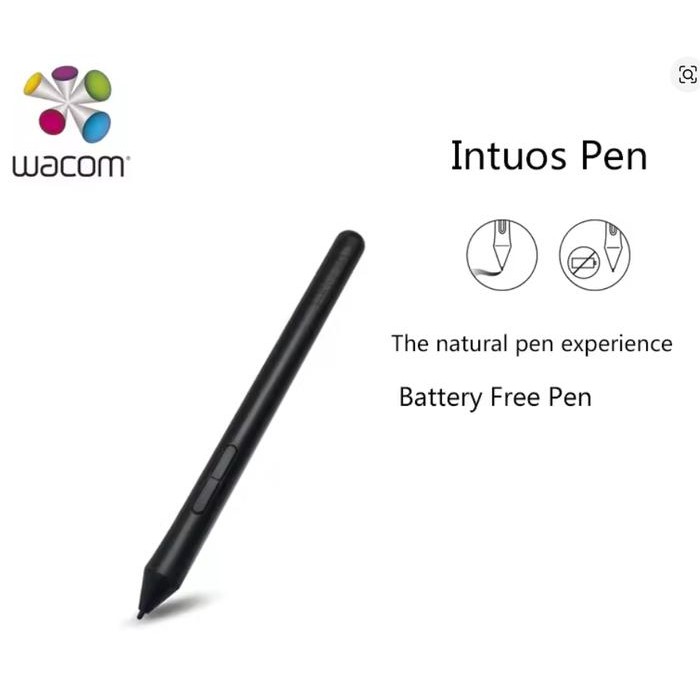 JK Wacom Pen Original untuk Intuos Draw Art Photo Comic CTL/CTH490/690 One by Wacom CTL 472 CTL672