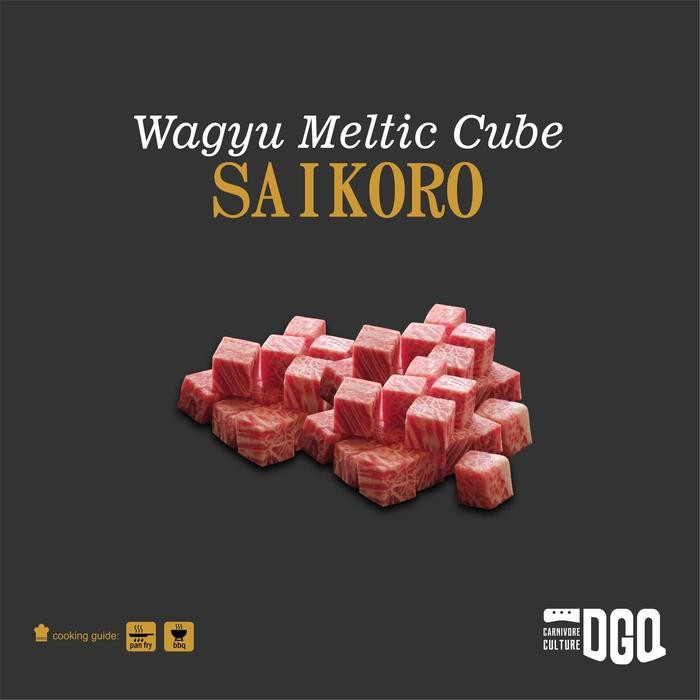 SerbaDaging- Wagyu Meltic Cube / Saikoro Beef 1Kg Dagingqu Bandung
