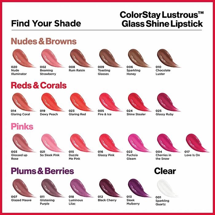 Lipstick Revlon Super Lustrous Glass Shine Rum Raisin