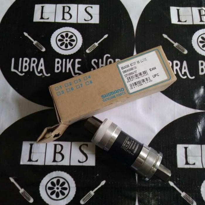 BOTTOM BRACKET SHIMANO UN300 113 MM KOTAK l BB SHIMANO UN300 113 MM