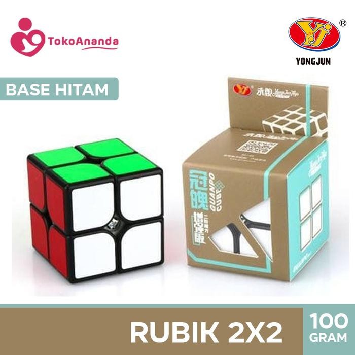 RUBIK 2X2 YONGJUN / RUBIK 2X2 YONG JUN ORIGINAL / MAINAN RUBIK / RUBIK