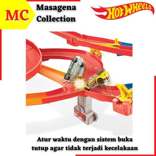 Jalanan Kota Hot Wheels Hotwheels Hotwheel Track Auto Lift Motorized