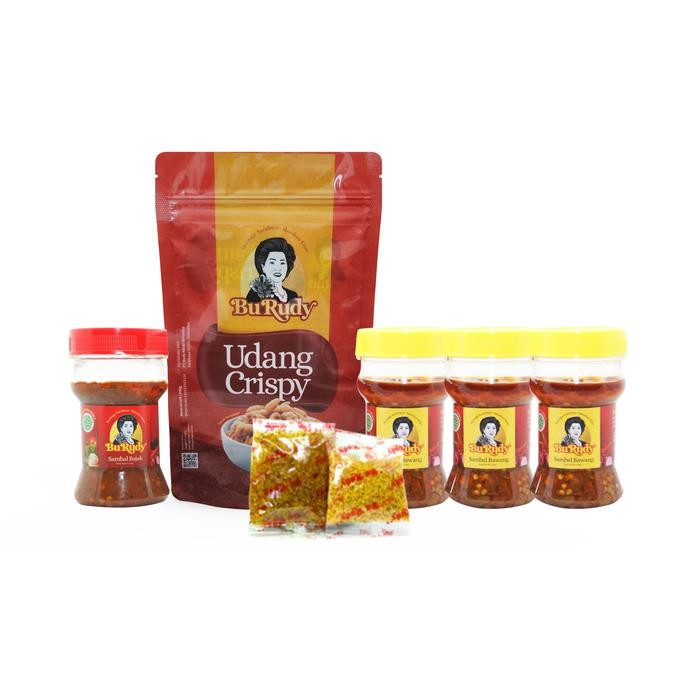 Eat,- Paket Besar Udang Pouch Khas Depot Bu Rudy Surabaya