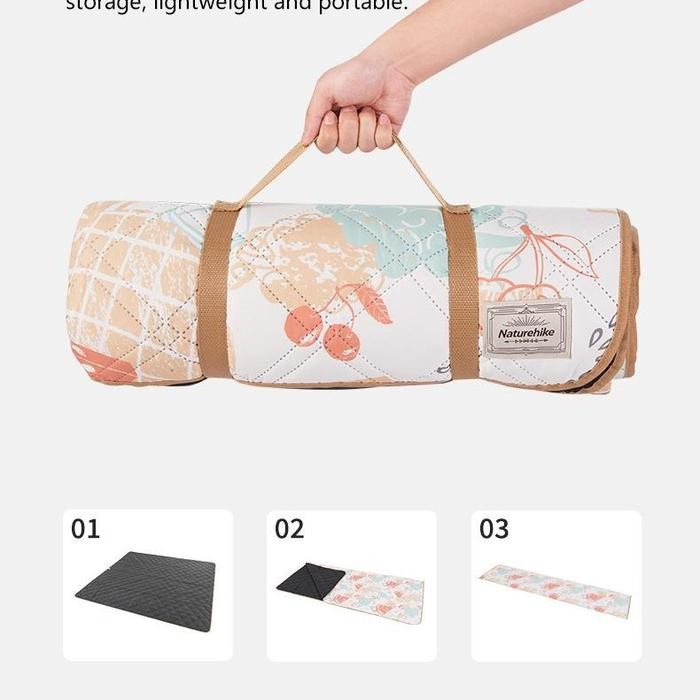 MATRAS ALAS TIKAR PIKNIK CAMPING PORTABLE NATUREHIKE CNH22DZ14002