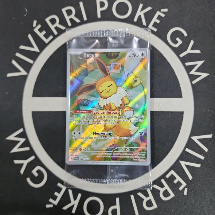 oas5- Eevee Ar Promo Festival Terastal Kartu Pokemon Tcg Indonesia