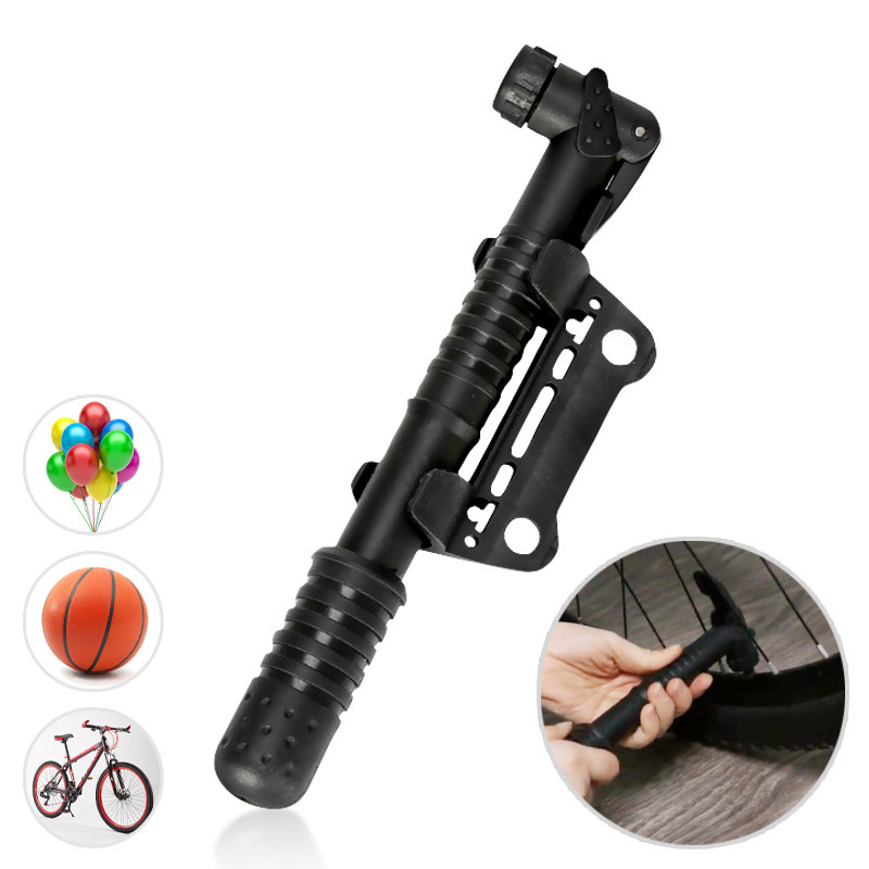 Mini Bicycle Pump Hand Cycling Bicycle Air Pump Ball Basketball Tyre Soccer Bike Inflator Mtb