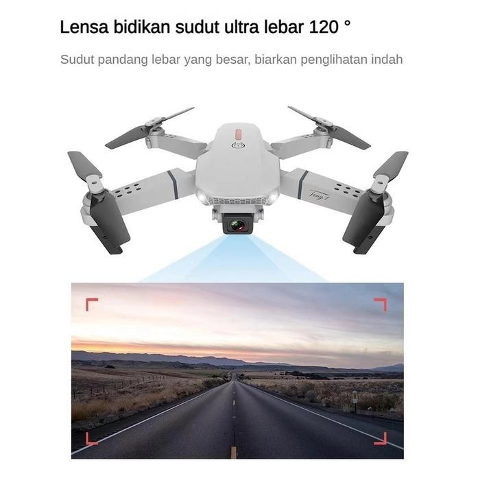 hw5f- [Kidsworld} Drone E88 Dual Kamera Wifi Kamera Drone E88 Wireless Remote Kamera Wifi