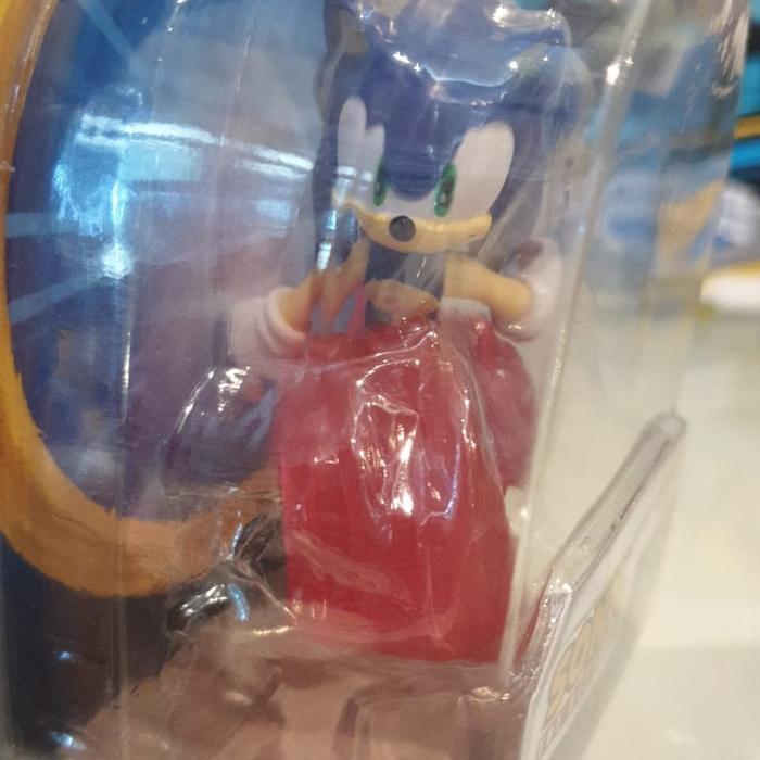 HOT SALE JAKKS SONIC THE HEDGEHOG SONIC RUNNING SONIC 2,5 INCH TERMURAH
