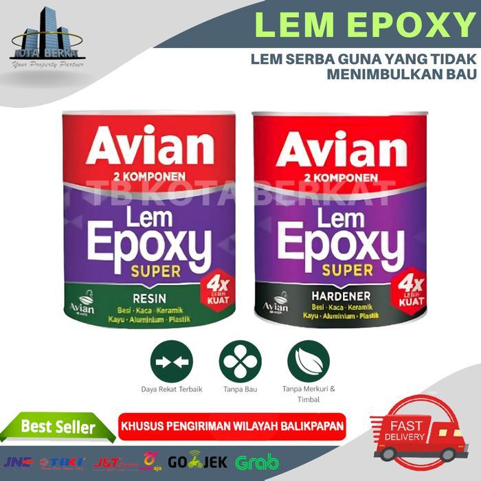 Lem Epoxy Avian/ Lem Serbaguna 2 Komponen Avian