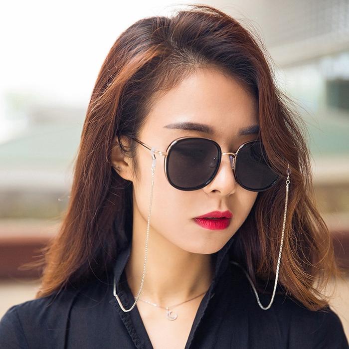 Tali Kacamata Titanium Anti Karat Rantai Fashion Multifungsi untuk Kacamata & Masker Harian