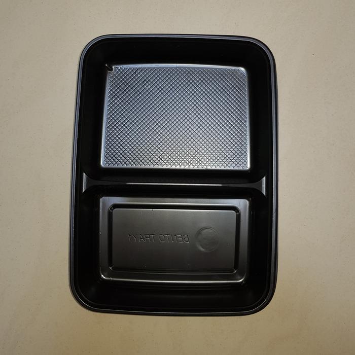 Bento Box Sekat 2 / Tray Bento / Mika Bento / Lunch Box