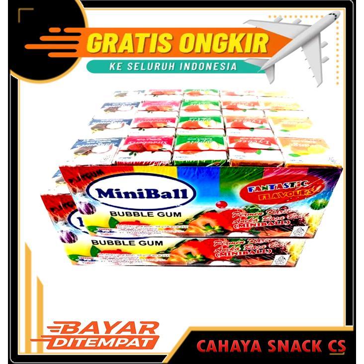 Permen Miniball Box Buble Gum Isi 100 Pcs Terbaik