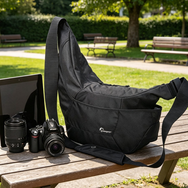 Lowepro Passport Sling III Photo Digital SLR Camera Carry Protective Sling Bag DSLR Camera Bag