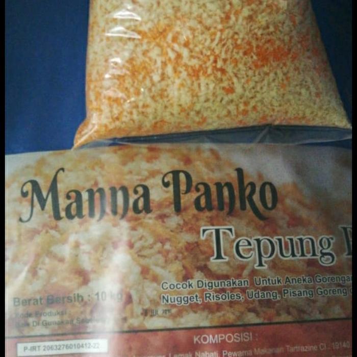 Tepung 1Kg Manna Panko Breadcrumbs nugget/Panir/Premix
