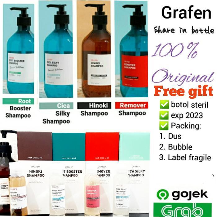Grafen Root Booster Hinoki Shampoo Share In Jar Terbaruu!!
