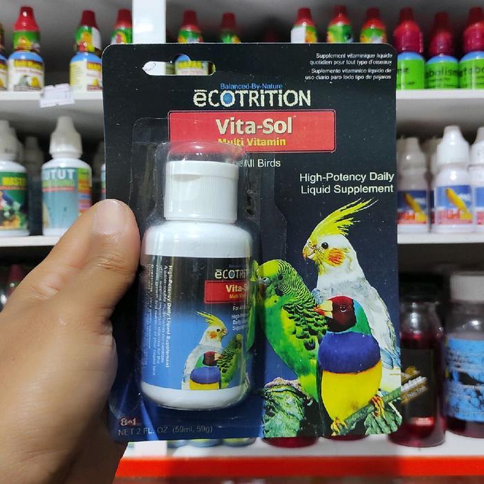Vitasol + Vitasol High + Vitasol High Potency + Vitasol 59 Ml + Vitamin Harian + Vitamin Burung +