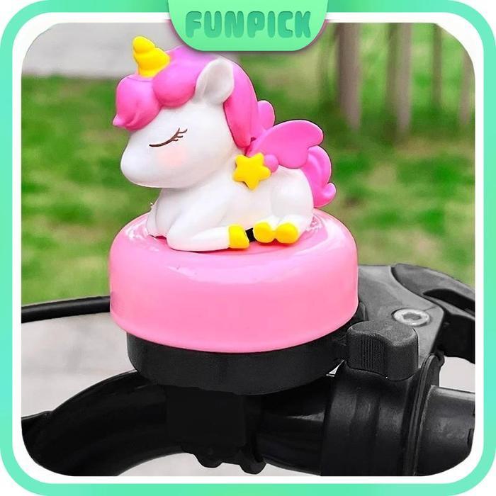 Bel Sepeda Unicorn Lucu/Bel Sepeda Anak Lucu/Bel Sepeda Kartun/Bel Sepeda Klasik/Bel Sepeda