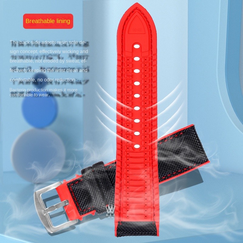 For Casio PROTREK Mountaineering watchband PRG-600/PRG-650 PRW-6600/ PRW-6800 nylon soft rubber