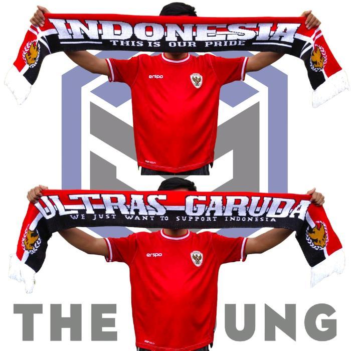 SYAL INDONESIA SCARF INDONESIA - ULTRAS GARUDA - YNWA - GARUDA Rajut