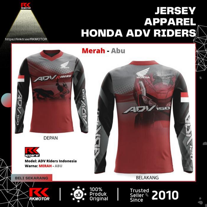 Jersey Honda Adv Indonesia Honda Adv Kaos Baju Honda Adv Riders