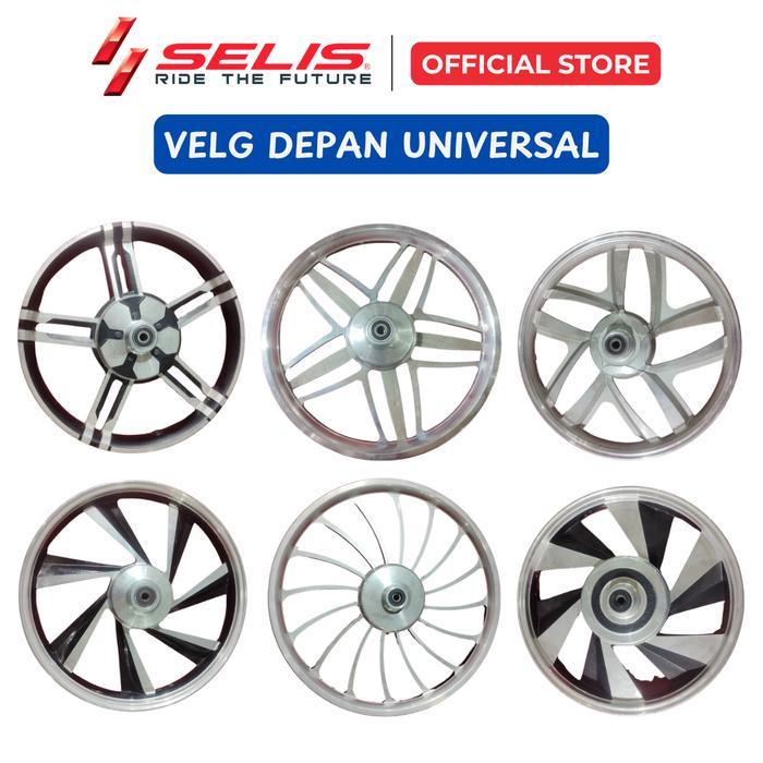 HRG DISKON SELIS - Velg Depan Sepeda Motor Listrik Universal ( Front Rim )