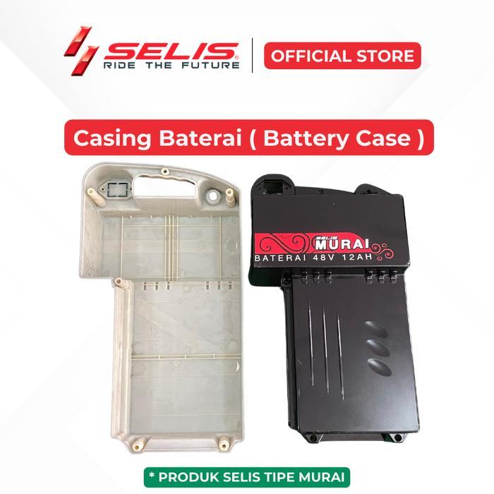 DISKON SELIS - Casing baterai 48 Volt 12 Ah Sepeda Motor listrik Universal ( Battery Case )