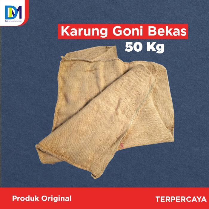 KARUNG GONI BEKAS 50KG KARUNG GONI 50 KG MURAH KUALITAS TEBAL TERBAIK
