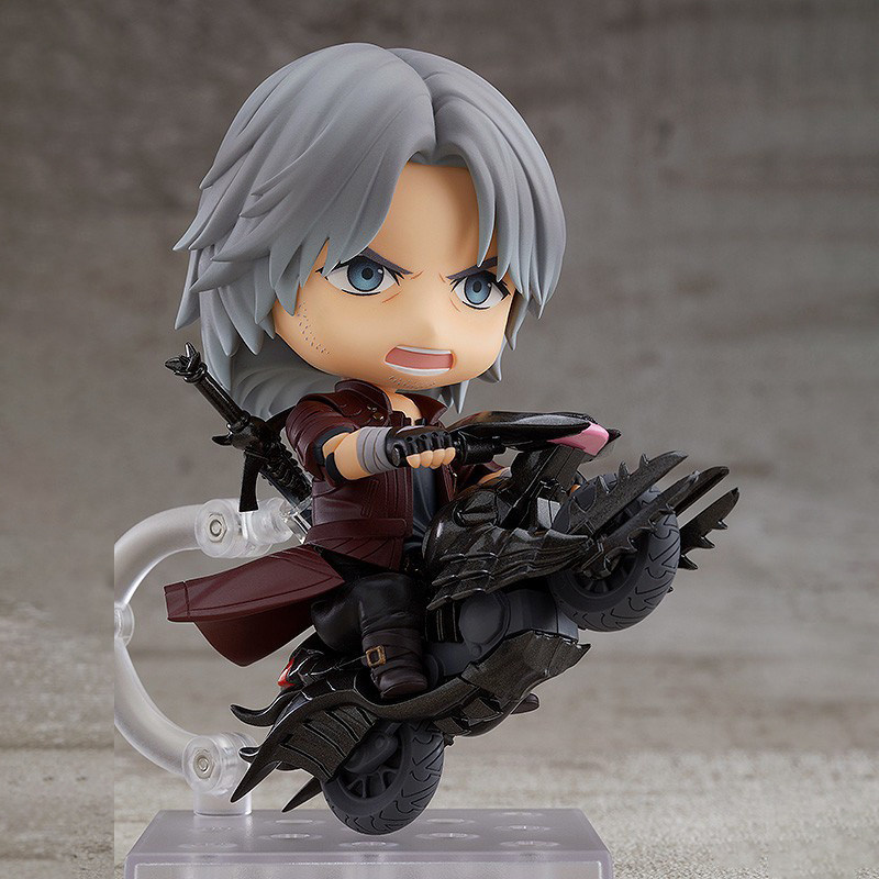 Dmc Dante Nendoroid 1233 Demon Hunter Action Figure Model Interchangeable Face Anime Game Collect