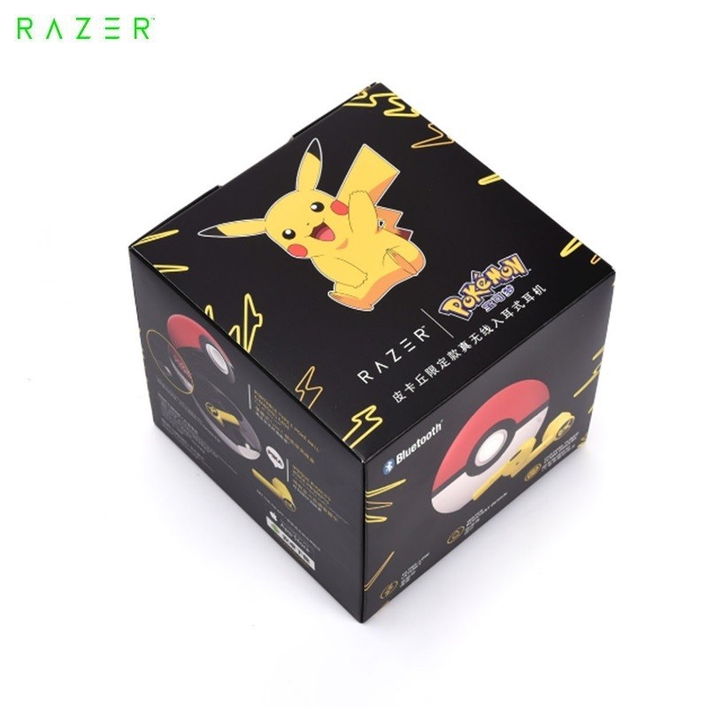 Razer Pokemon Pikachu True Wireless Bluetooth Earphones Tws Sport Noise Reduction Headphones Touch