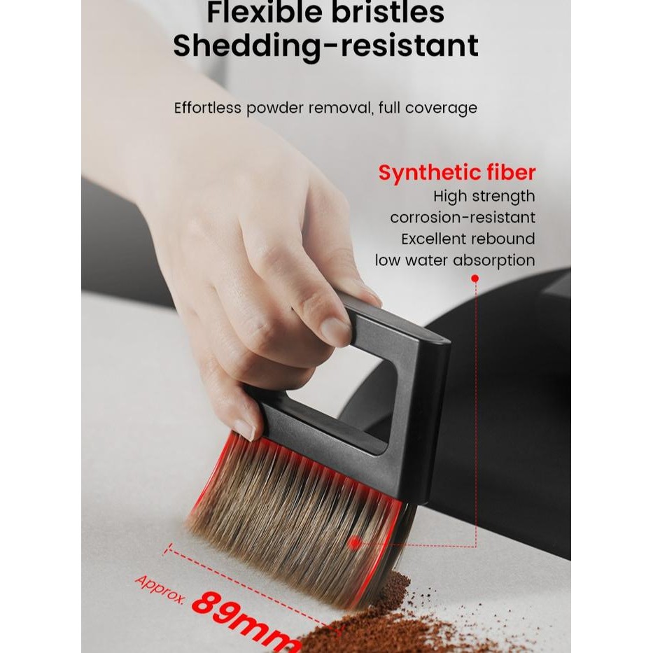 

MHW-3BOMBER COFFEE BAR BRUSH SET - MAGNETIC STORAGE DUSTPAN & BRUSH SET COFFEE GRINDER CLEANING