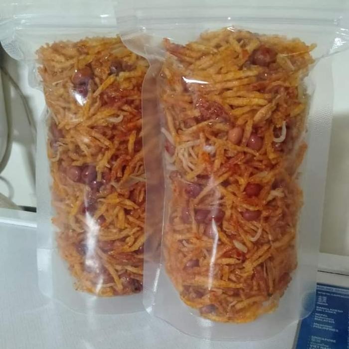 

KENTANG MUSTOFA/KERING KENTANG TERI KACANG PEDAS MANIS 300GRAM