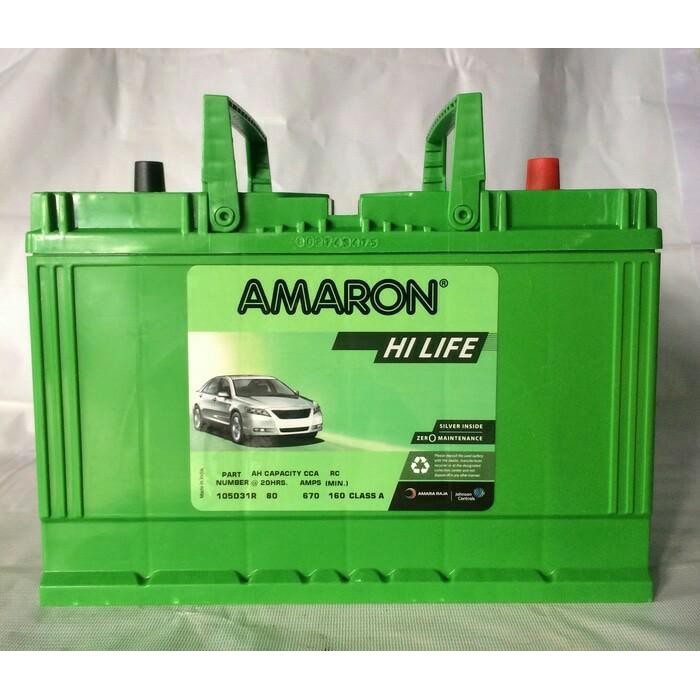 AKI MOBIL FORD RANGER 105D31R 95D31R AMARON GARANSI 1 TAHUN