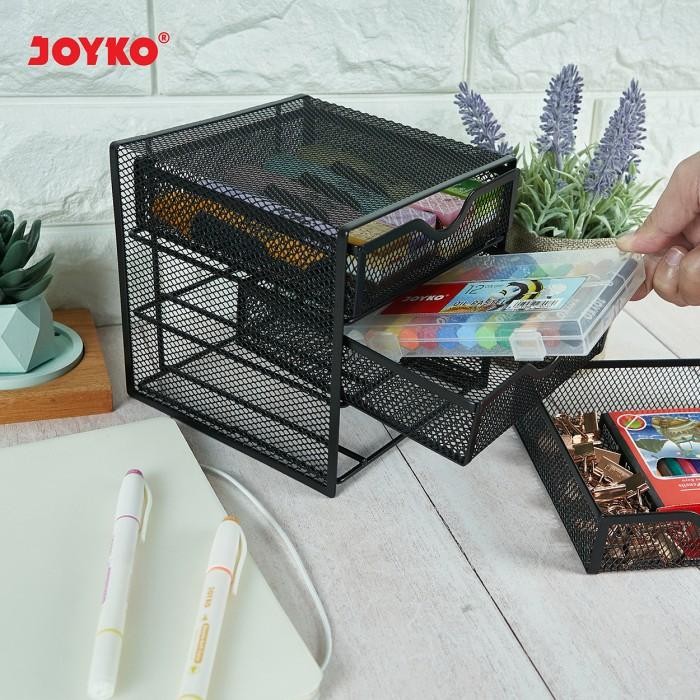 

Desk Set Pen Holder Tempat Alat Tulis Jaring Jala Joyko DS-27