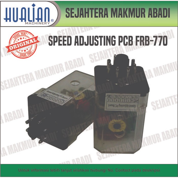 SPEED ADJUSTING PCB BOARD / RELAY SPEED CONTROL FRB - 770 / FRM - 980