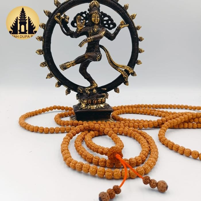 SIAPKIRIM Kalung Genitri Rudraksa Japamala 108 PREMIUM READY STOCK