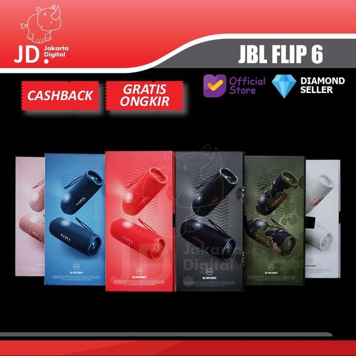 JBL Flip 6 Portable Bluetooth Speaker IMS