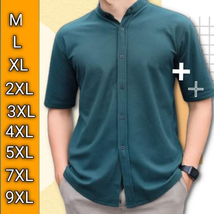 Kemeja Polo Jumbo Pique Lacos Kerah Ciangi Shanghai BIG SIZE