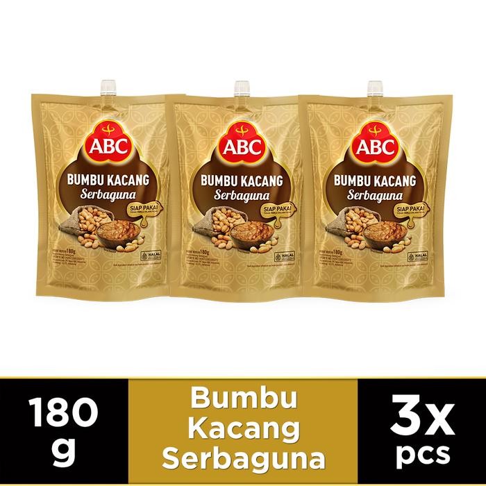 

Pilihan- Abc Bumbu Kacang Serbaguna 180 G - Multipack 3 Pcs