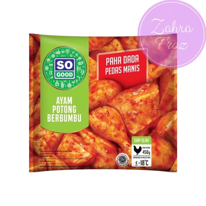 

Pilihan- So Good Ayam Potong Pedas Manis 450 Gr