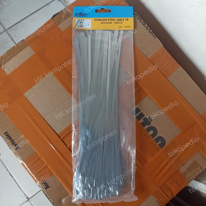 

Kabel Ties Stainless Steel 30Cm Ss4,6X300 Fort