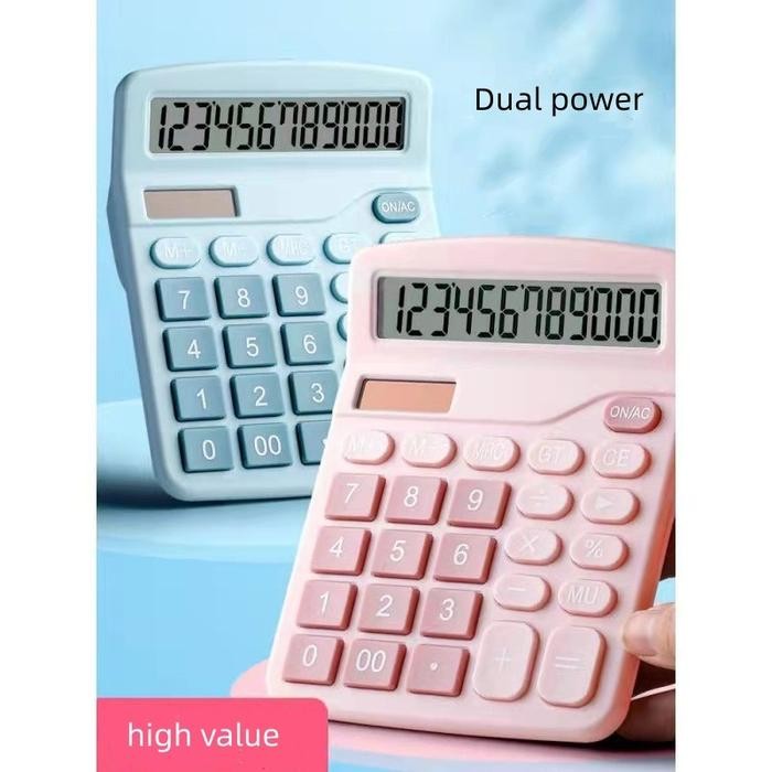 

CALCULATOR SOLAR POWER/KALKULATOR COLOR FUNCTION SCIENTIFIC KALKULATOR 12-Bit 3WARNA HIGH QUALITY
