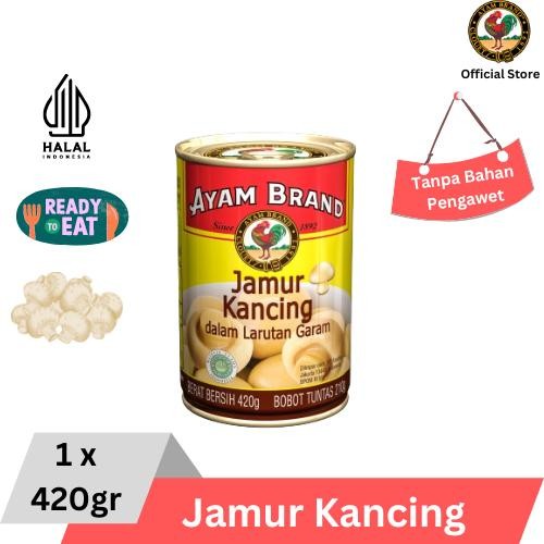 

Pilihan- Ayam Brand - Jamur Kancing Kaleng Air Garam 420Gr