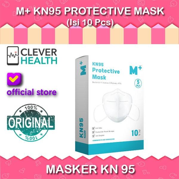 M+ KN95 PROTECTIVE MASK 10 PCS