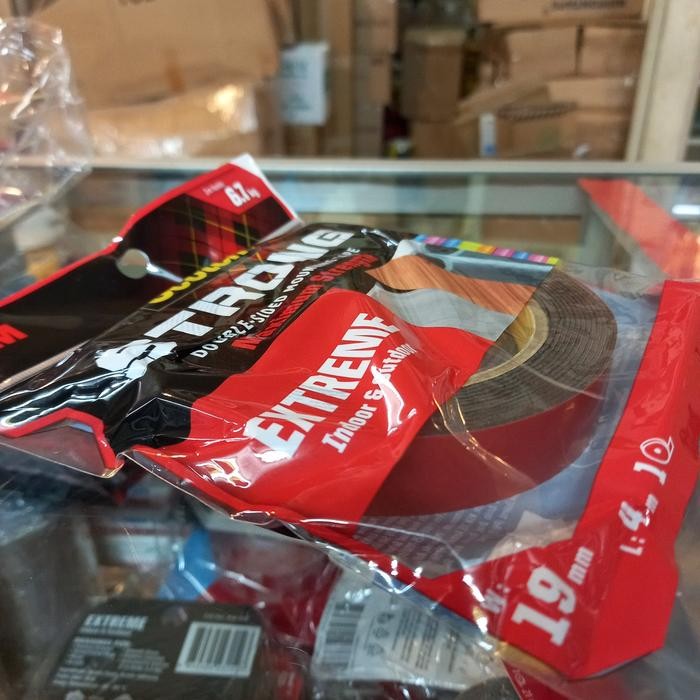 

3M Scotch Strong Dobel Tape Outdoor Mounting Tape Permanen Super Kuat
