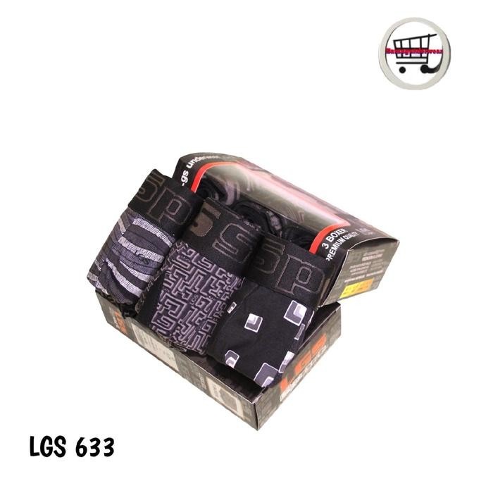 CELANA DALAM BOXER PRIA LGS SPORT 633-3