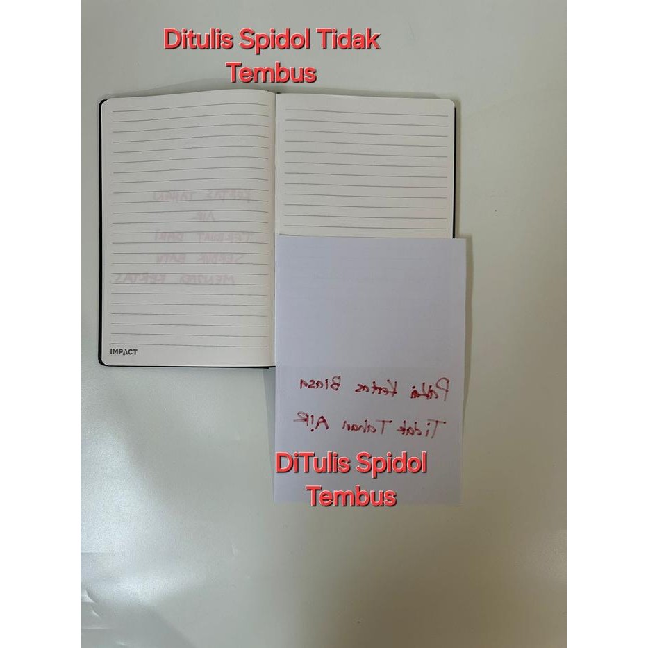 

Khusus Grab! Buku Agenda Tahan Air Waterproof Notebook Kertas Anti Air Buku Catatan A5