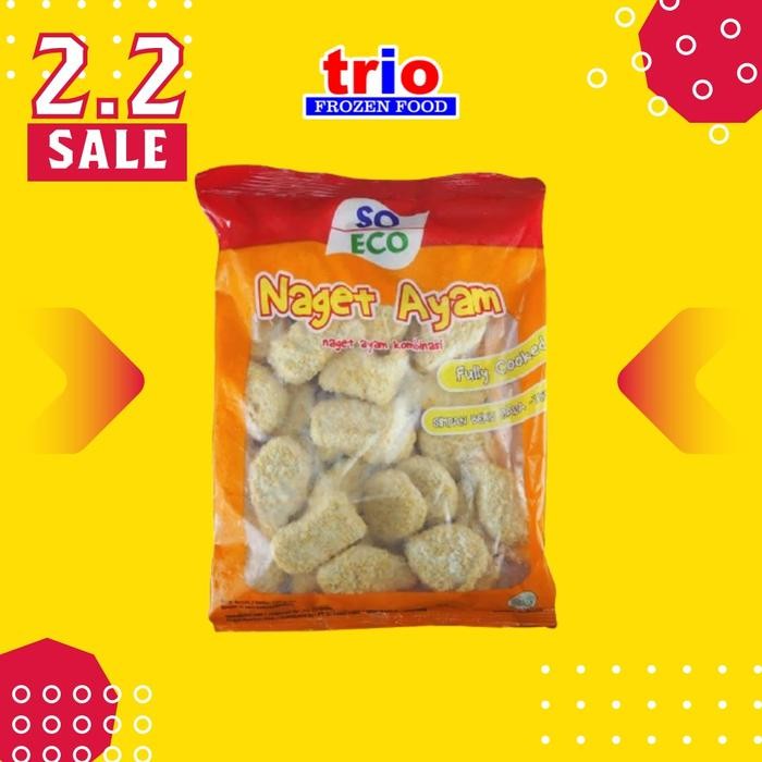 

Pilihan- So Eco Nugget Ayam So Good 500Gr