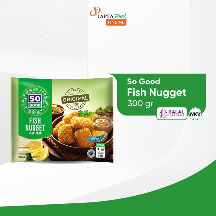 

Pilihan- So Good Fish Nugget 300Gr - Daily Deals