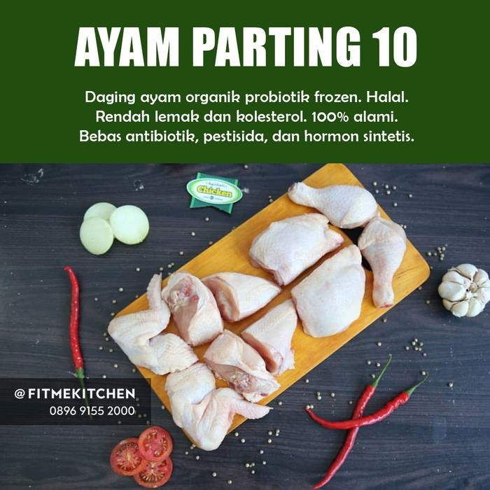 

Pilihan- Ayam Organik Probiotik Berkah Chicken Organic/ Ayam Utuh Parting 9-10