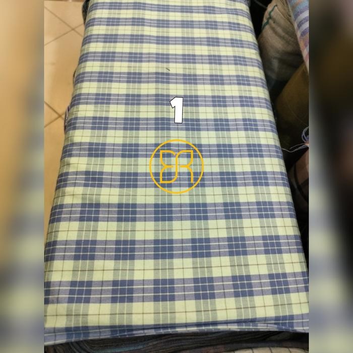 

KAIN KATUN KEMEJA IMPORT - BAHAN COTTON YARNDED ITALY - KATUN YANDET KODE 822